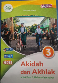 Image of AKIDAH Dan AKHLAK KBC Kelas IX MTs
