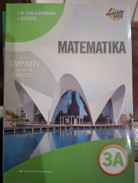 Image of MATEMATIKA Kelas IX Semester 1 Kurikulum Merdeka