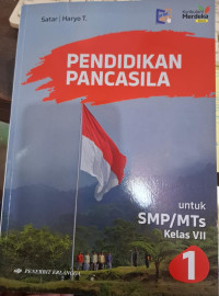 Image of Pendidikan Pancasila Kurikulum Merdeka Kelas VII